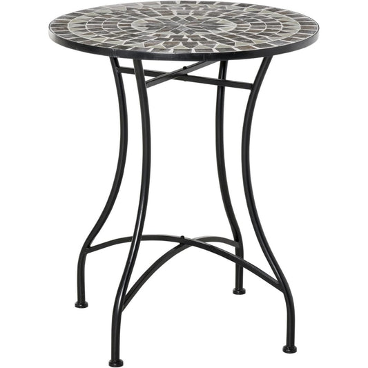 tavolini da appoggio nero ceramica resistente