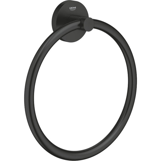 anelli portasciugamani nero resistente
