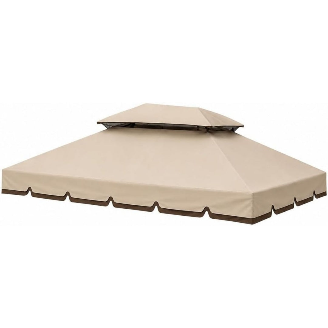 gazebo beige doppio reclinabile