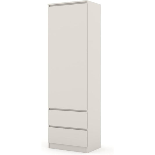 Armadio con cassetti cashmere